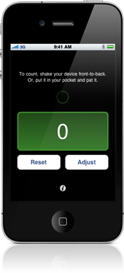 Example of the app running on the iPad and iPhone